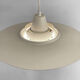 Large layered pendant light by David Mogensen for Superlight. Denmark 1970s