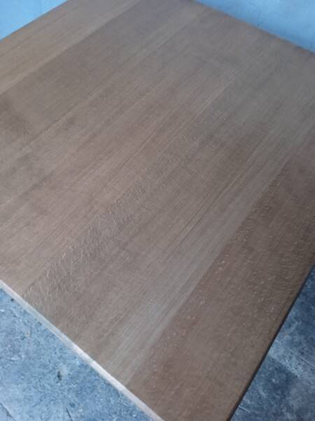 Bistro table(s) 60/60cm solid wood top pedestal table