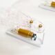 Pair of 80s Murano glass 'Foglio' wall lamps