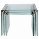 A set of three nesting tables called T35, by Pierangelo Gallotti