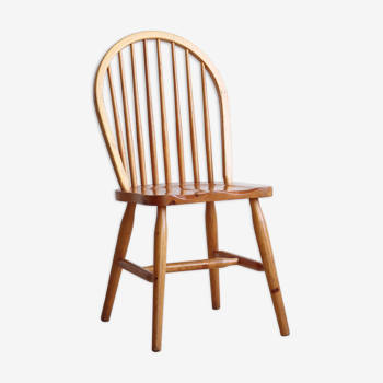 Windsor 60s cobble chair in solid wood