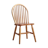 Windsor 60s cobble chair in solid wood