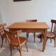 Solid wood kitchen table
