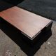 Table basse en acajou massif