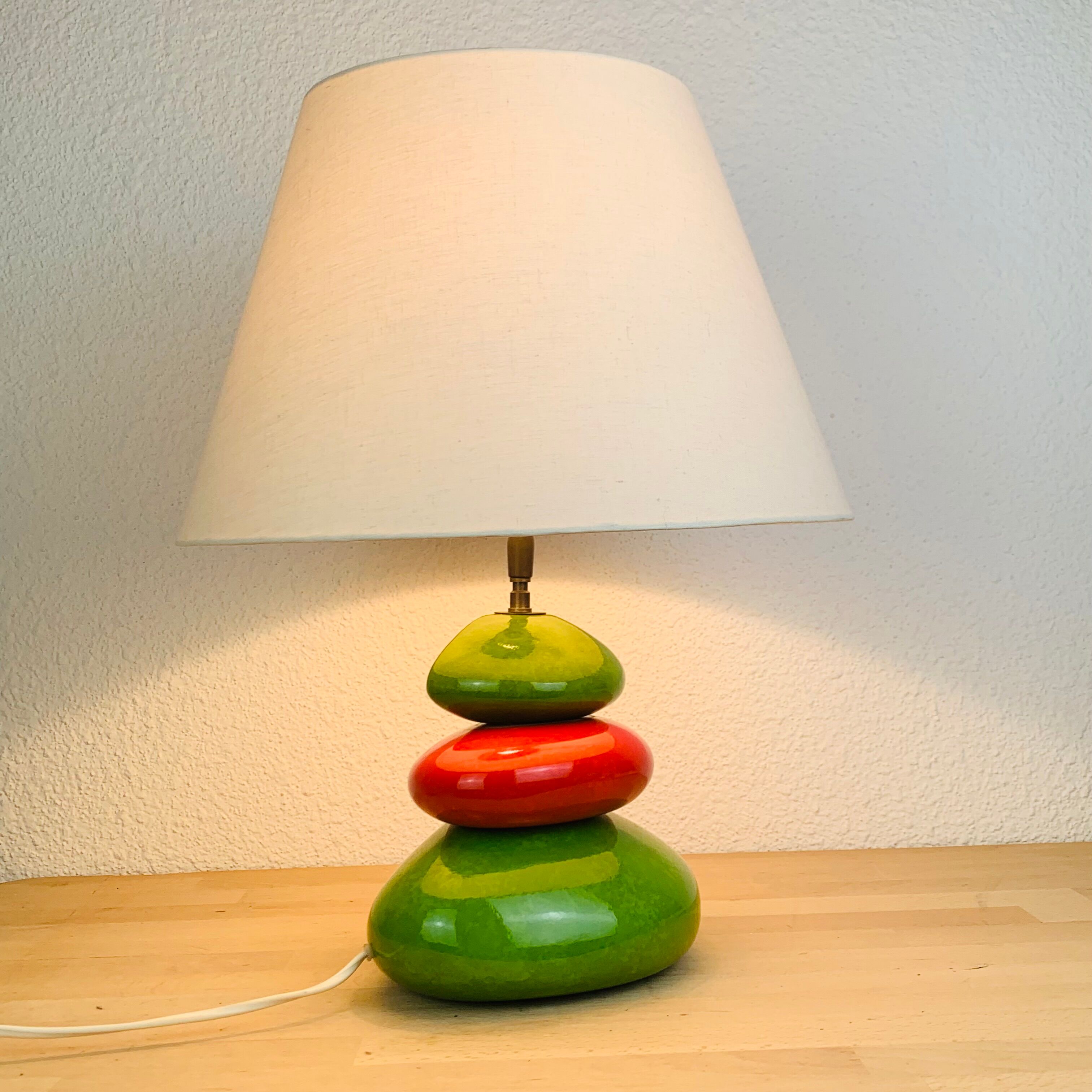 Lampe galets par François Chatain