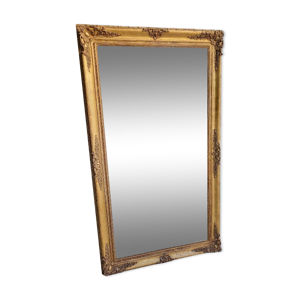 Miroir dore droit horizontal