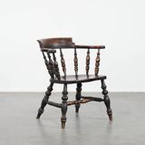Antique English captain's chair /  desk chair from the early 19th century