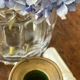 Solid brass candle holder