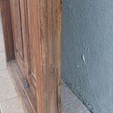 Anciennes portes de placard, bibliothèque murale en hêtre (2)