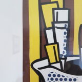 Lichtenstein's lithograph "still life with picasso"