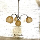 Vintage globe hanging lamp