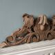 Old oak pediment