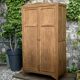 Parisian wardrobe, art deco raw wood wardrobe, 1930