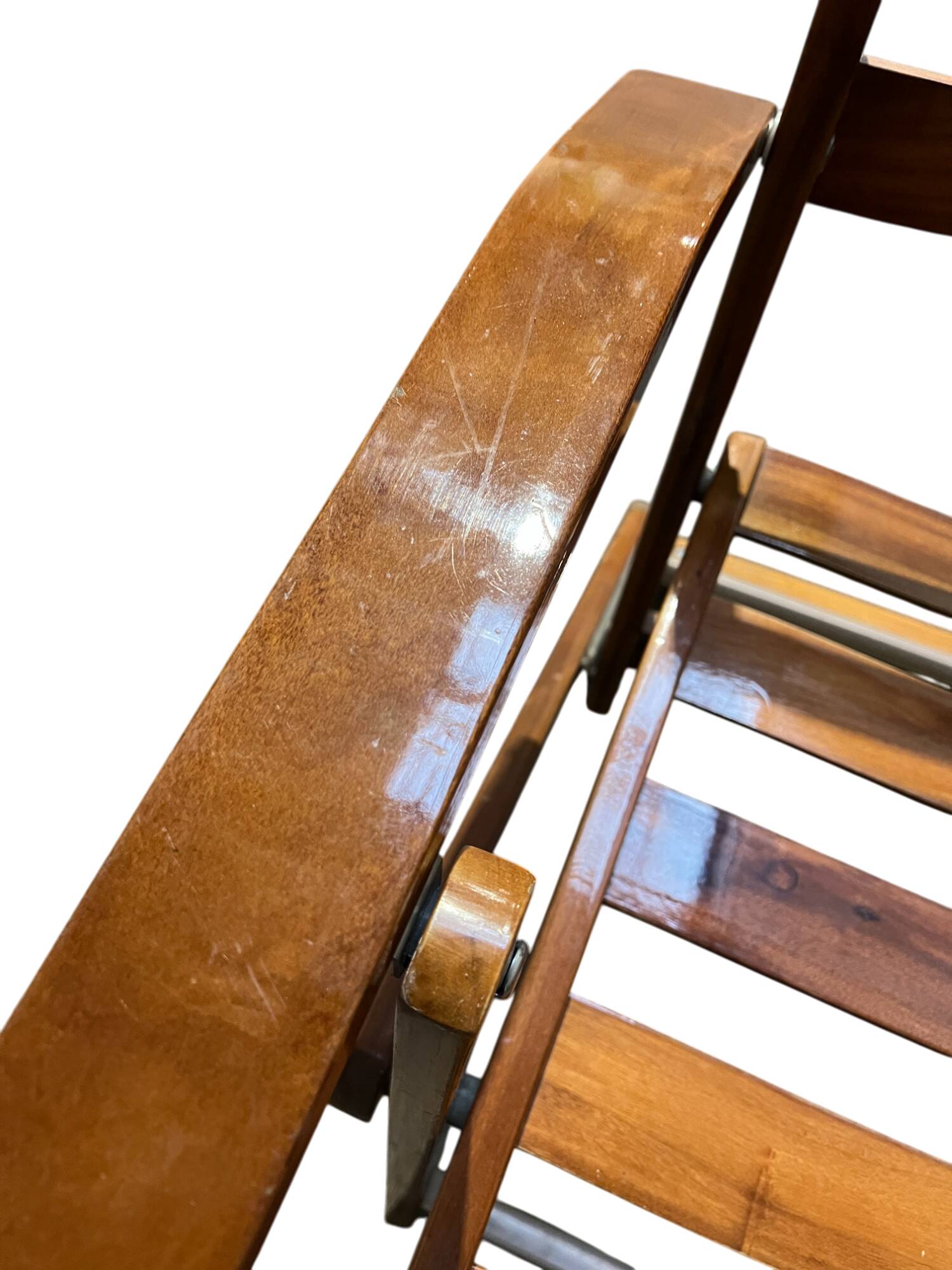 Set of two folding armchairs from the Reguitti brand