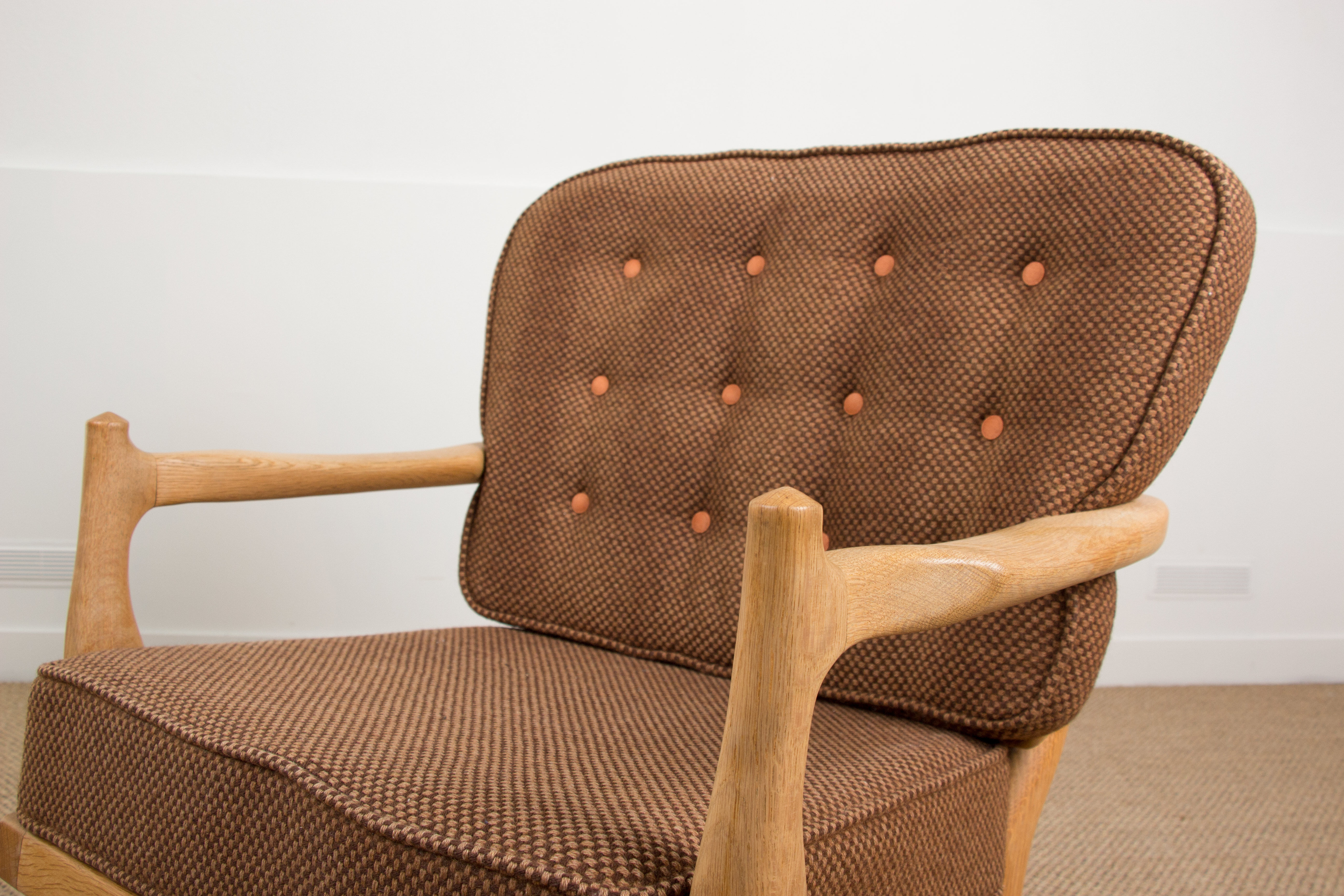 Armchair by Guillerme and Chambron.