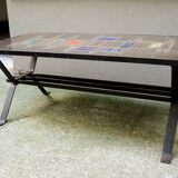 Old ceramic coffee table