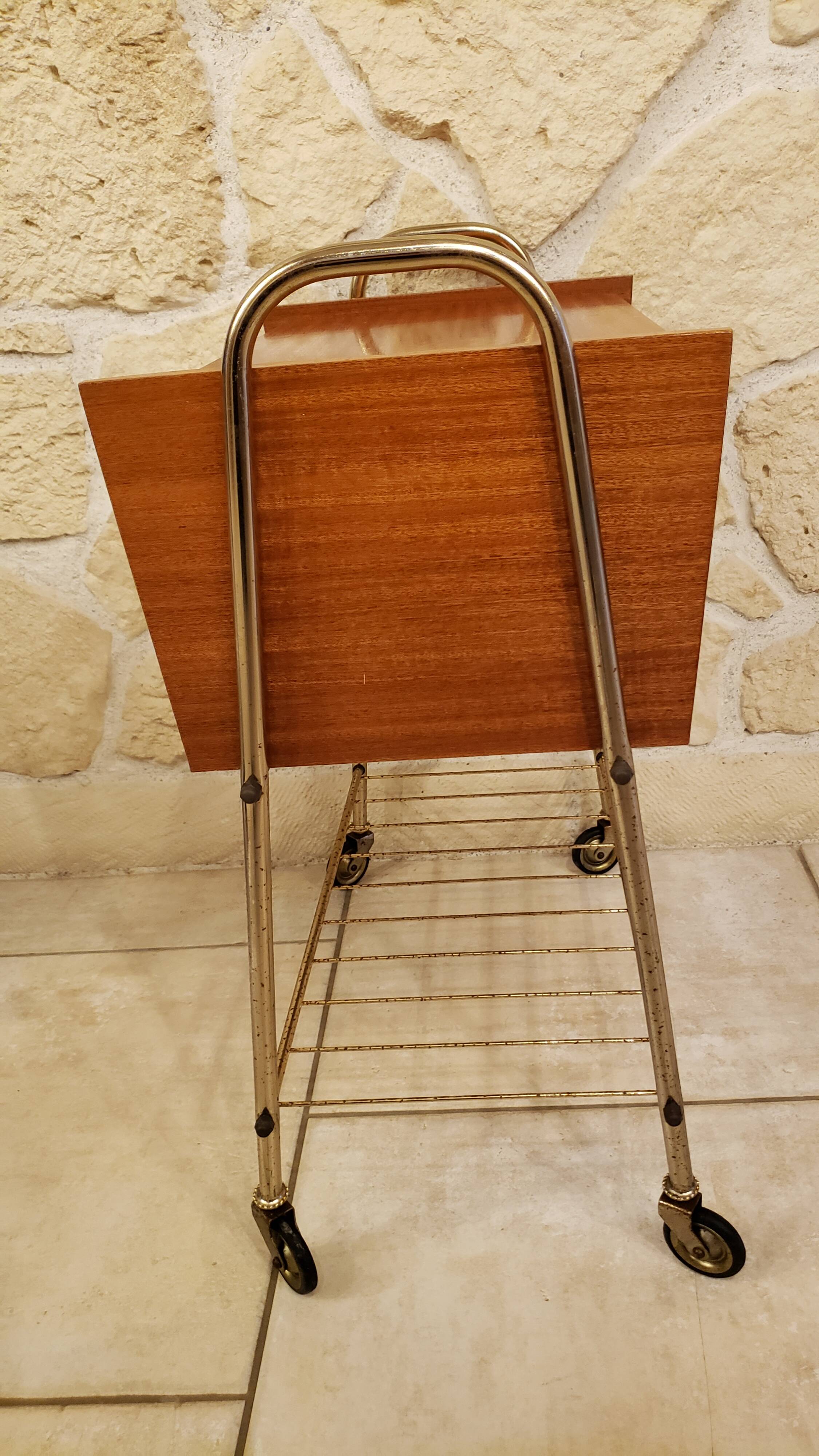 Worker on wheels vintage work box from the 60s