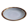 Shallow dish in fine porcelain, Arc de Triomphe model, La Table Impériale