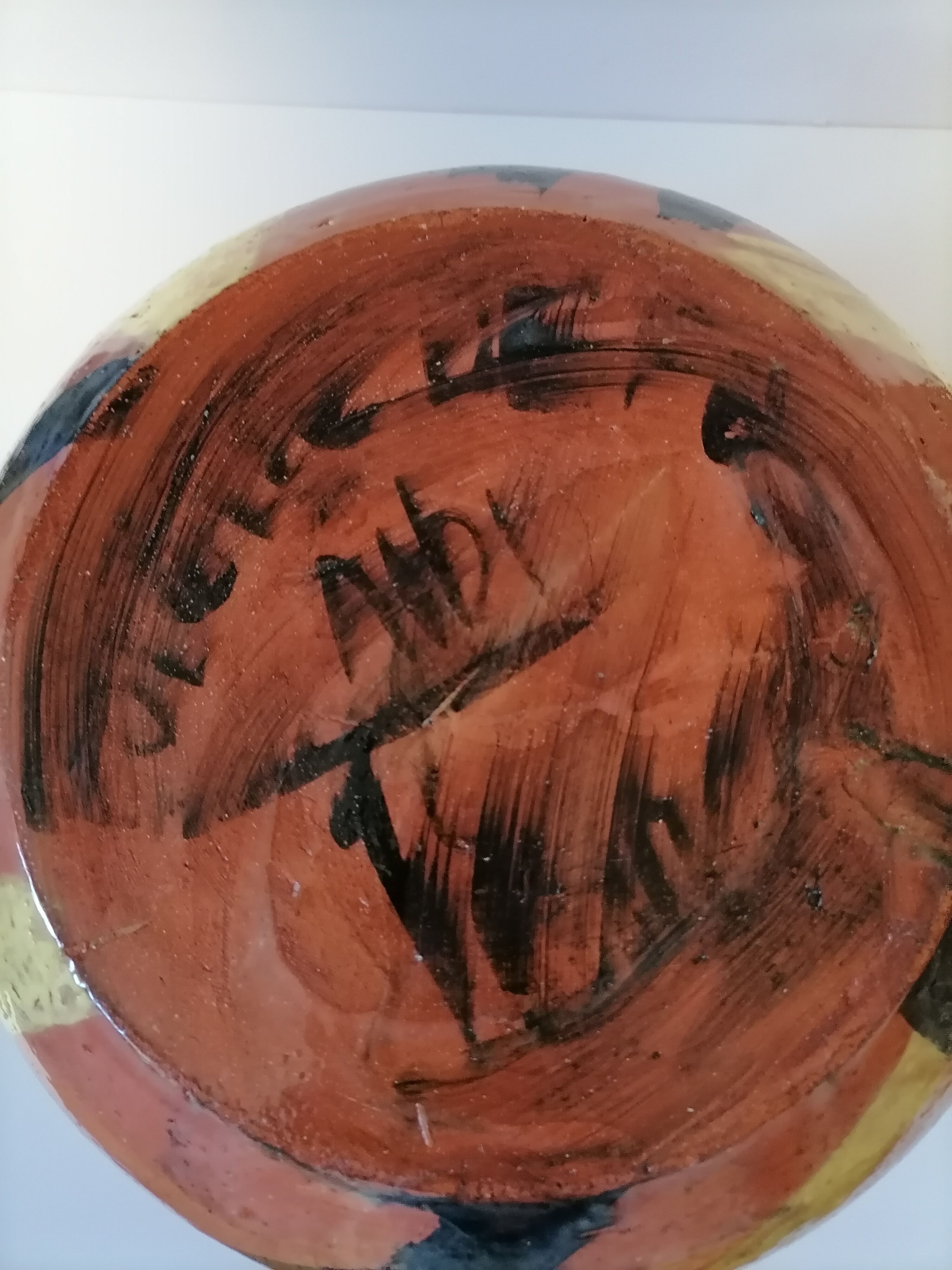 ceramic ball vase