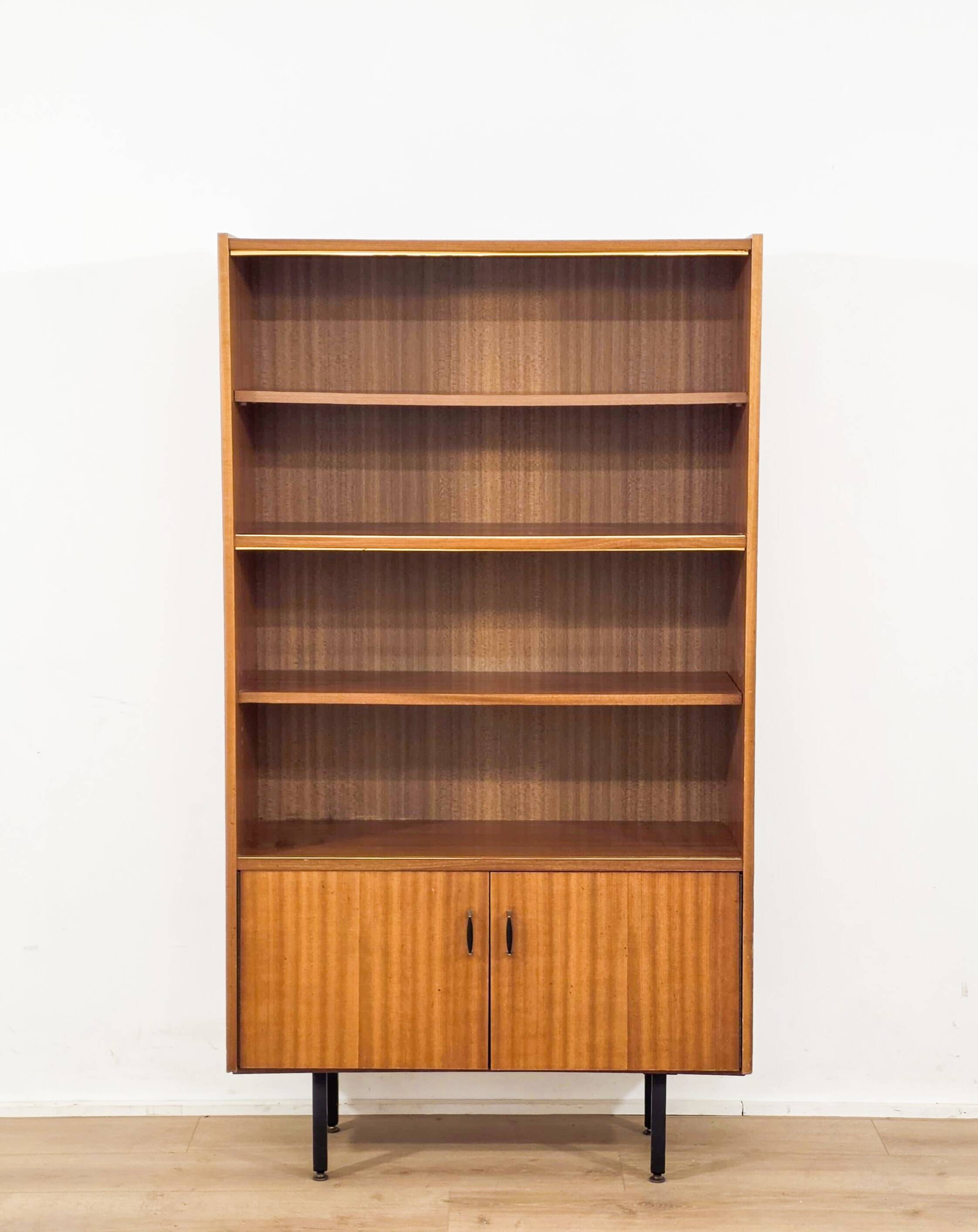 Scandinavian teak library from the 1970s.