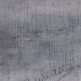 Peinture fleurs signée