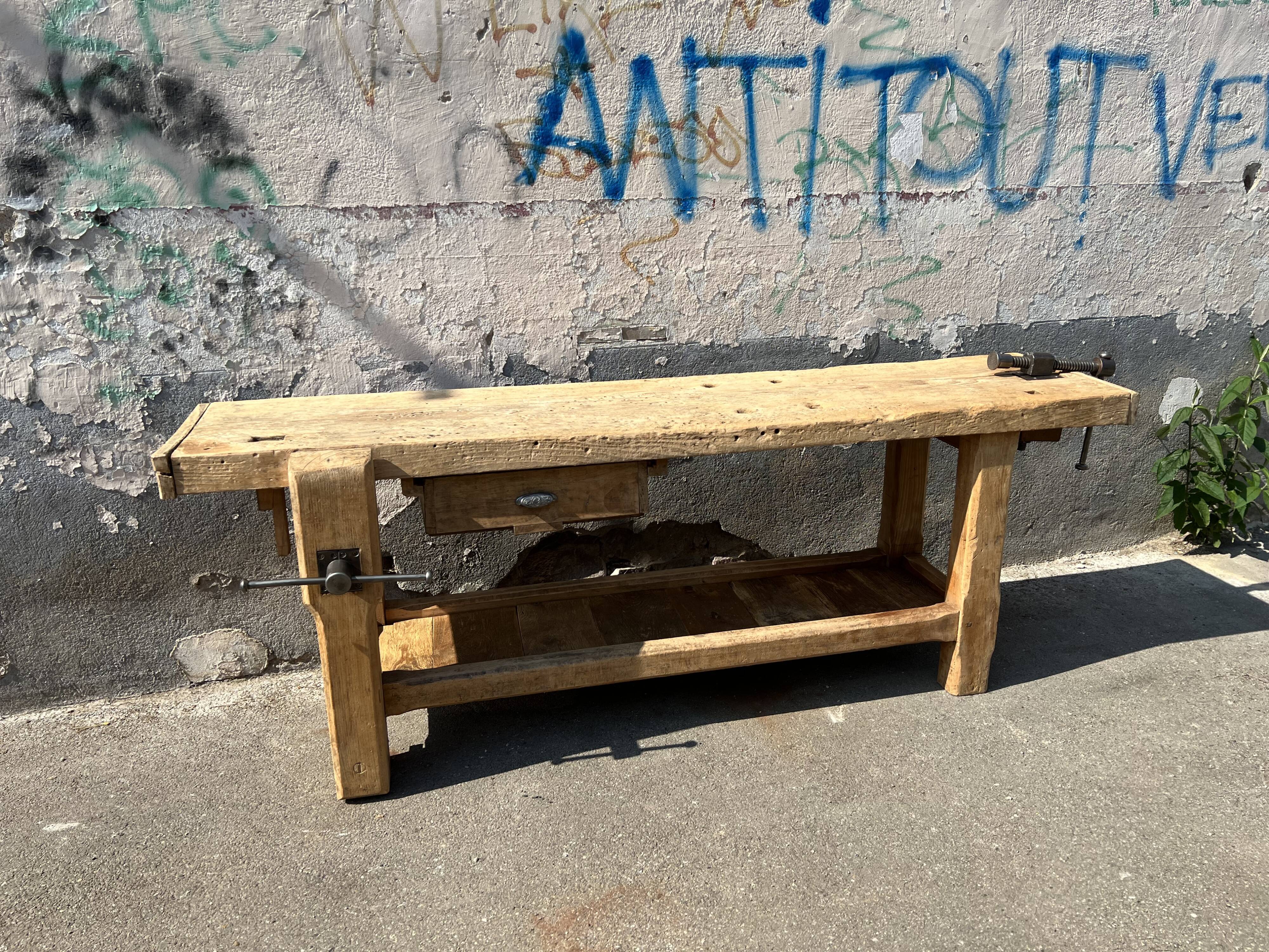 Old workbench renovated