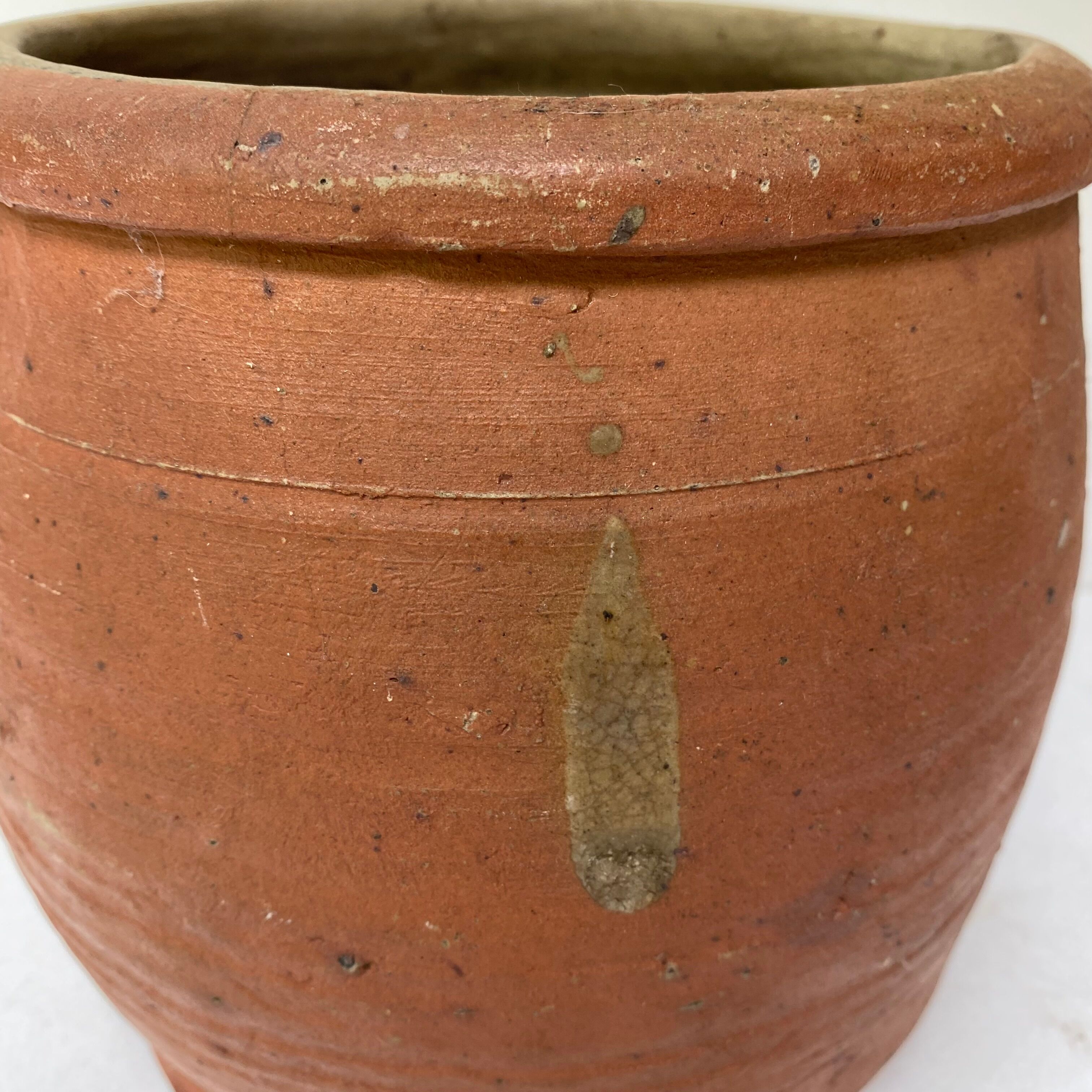 Ancient terracotta pot