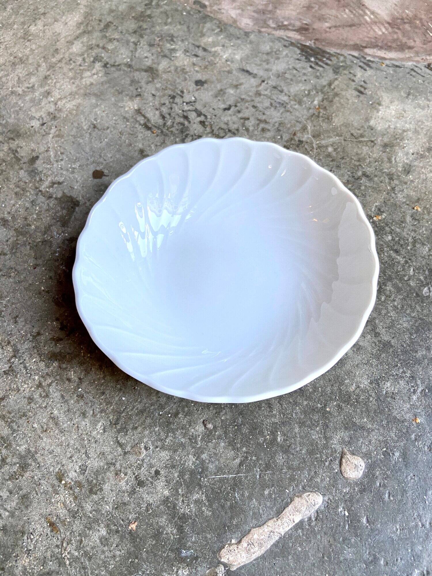 White porcelain ramekin
