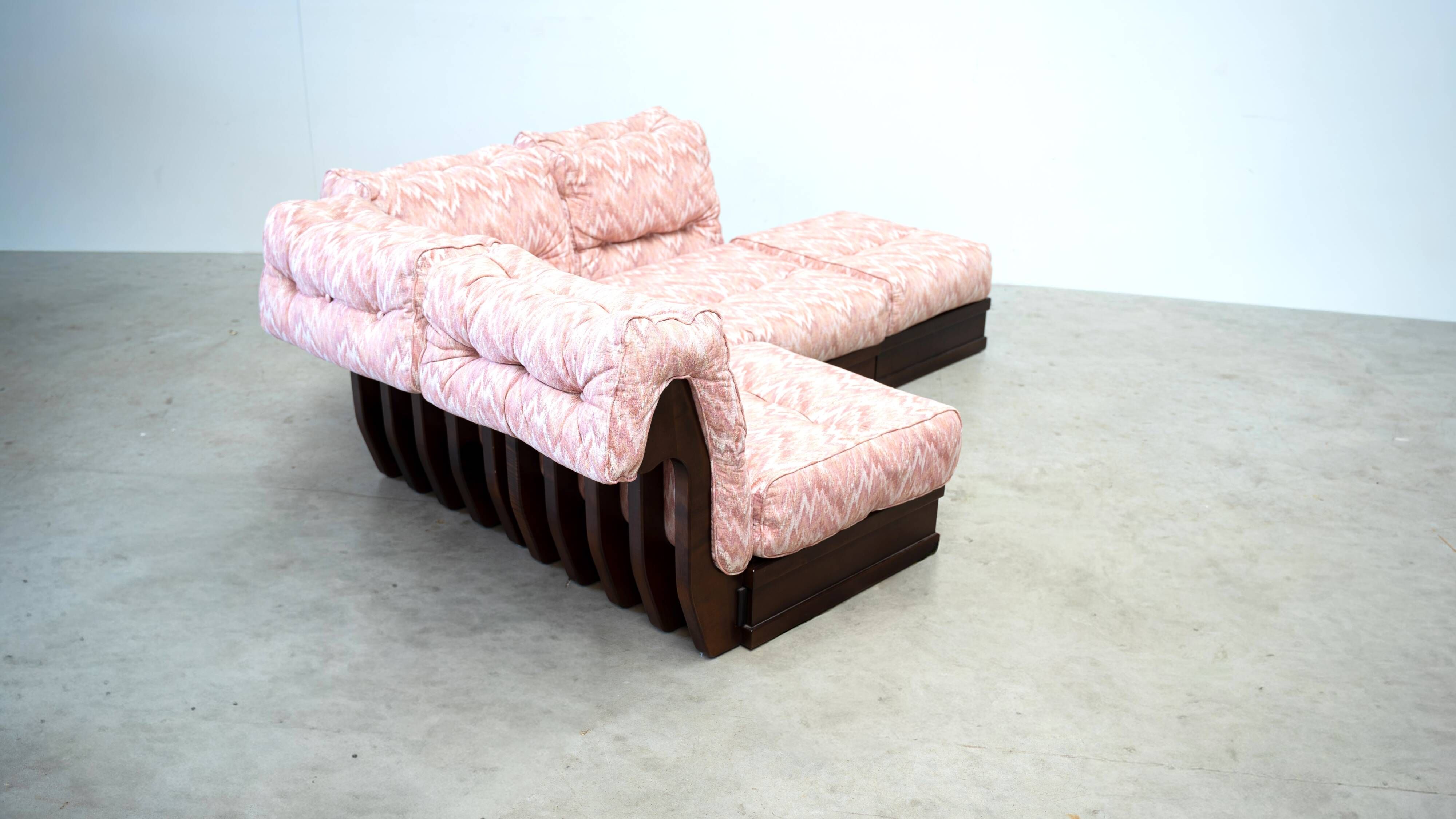 Modular sofa by Luciano Frigerio