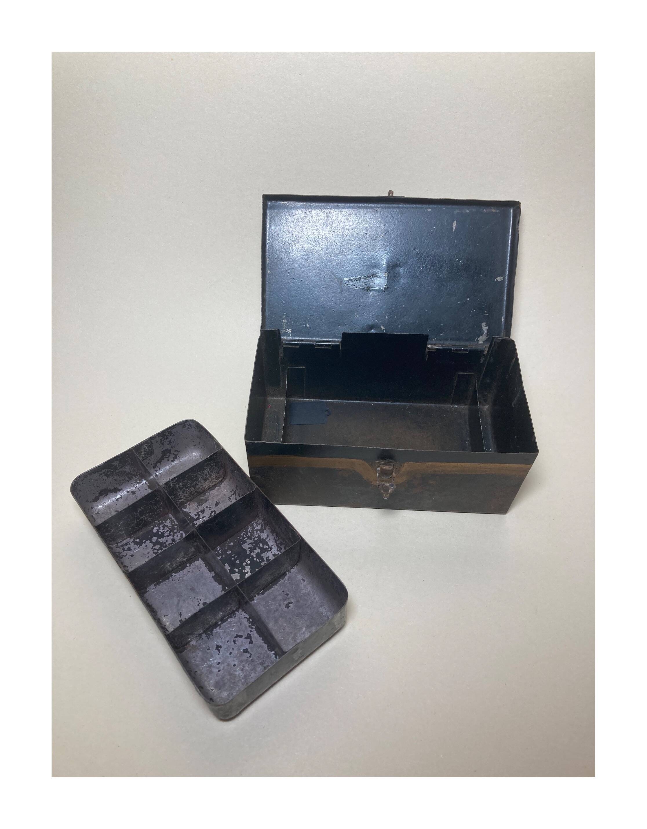 Vintage metal box