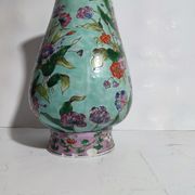 Potiche and vase chinese porcelain qing 19th family green celadon