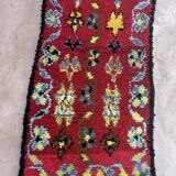 Moroccan carpet red - 84 x 177 cm