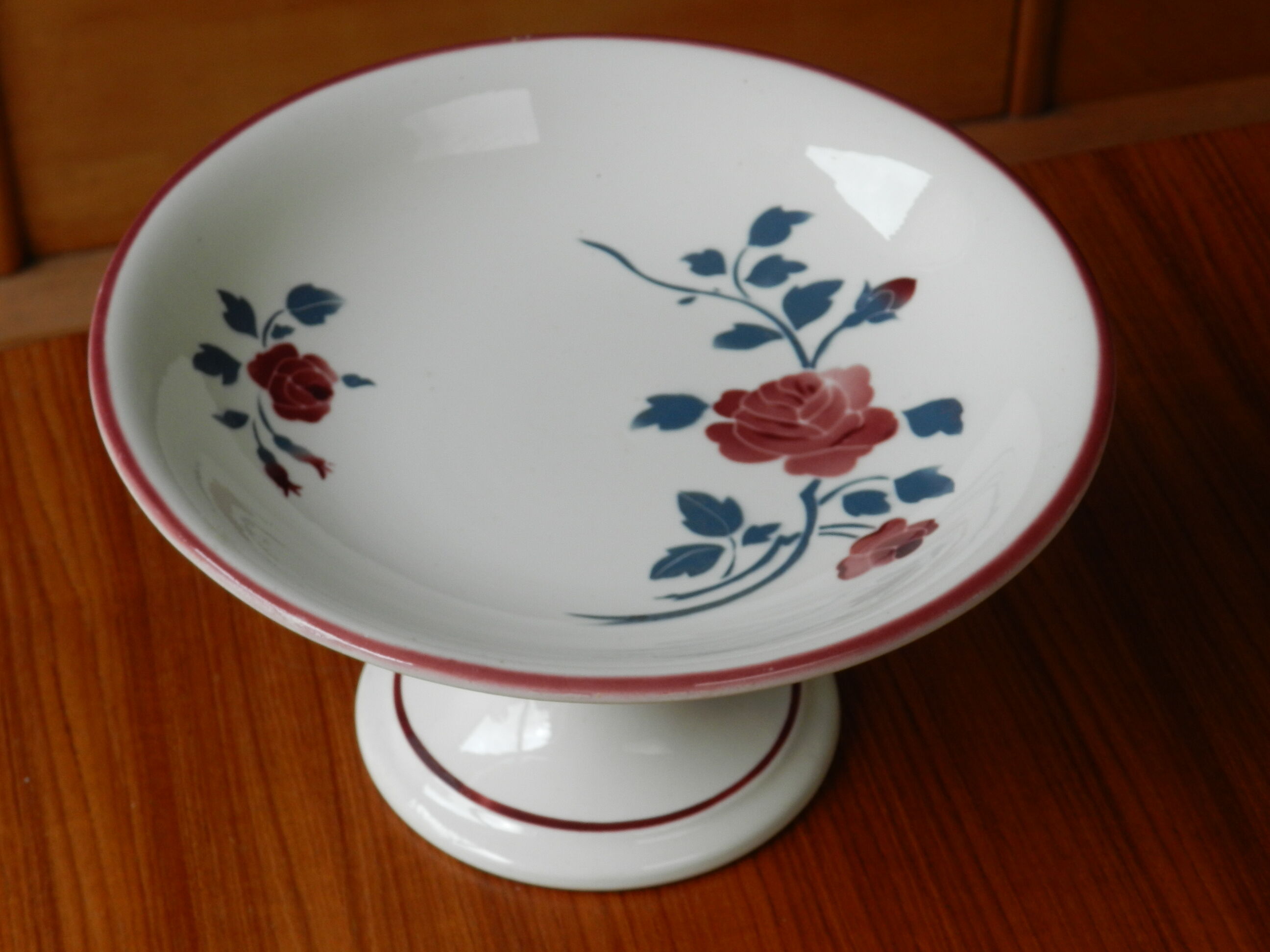 Old compotier Badonviller model Rosador