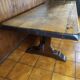 Dining table in solid wood for 10 - 12 people
