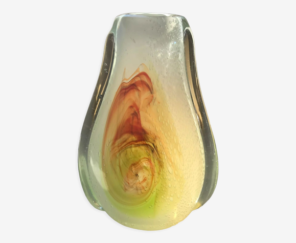 Vase verre soufflé