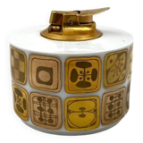 Mid-century porcelain table lighter, Bjorn Wiinblad for Rosenthal, 1970s