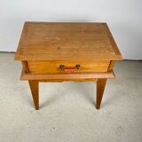 Bedside table feet compass 1950