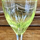 Service of 5 aperitif wine glasses in uraline