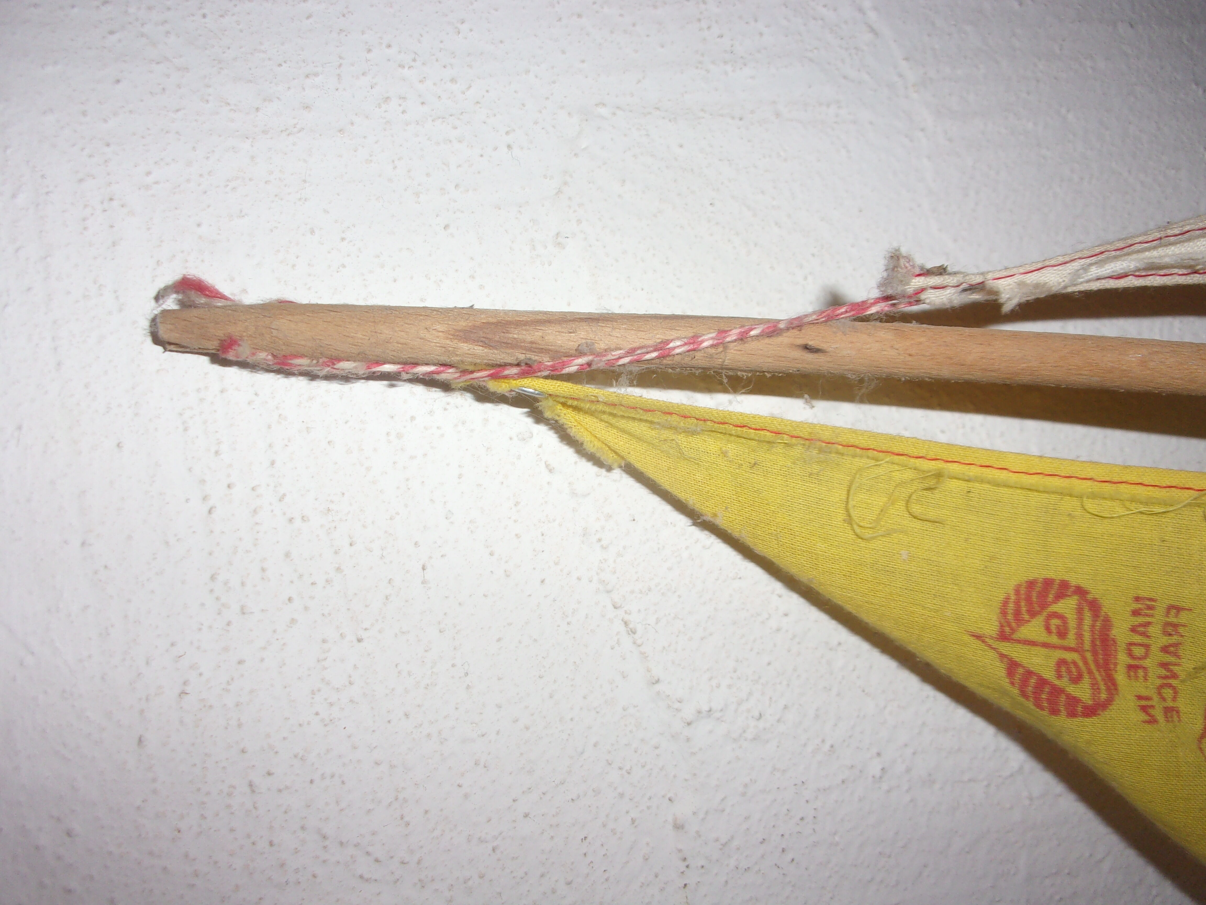 Navigable sailboat toy gs 1960