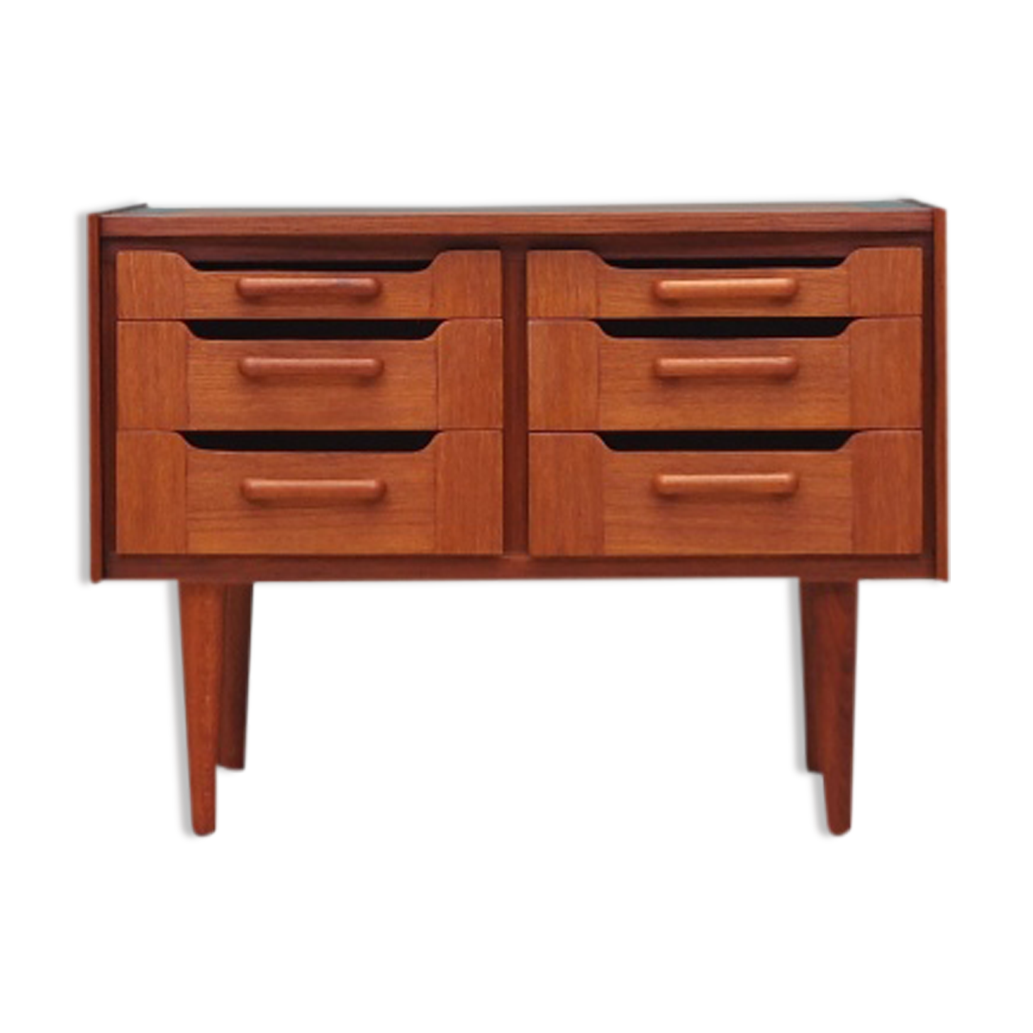 Teak chest of drawers, Danish design, 60s, made in Denmark