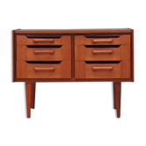 Teak chest of drawers, Danish design, 60s, made in Denmark