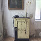 Patinated workshop furniture