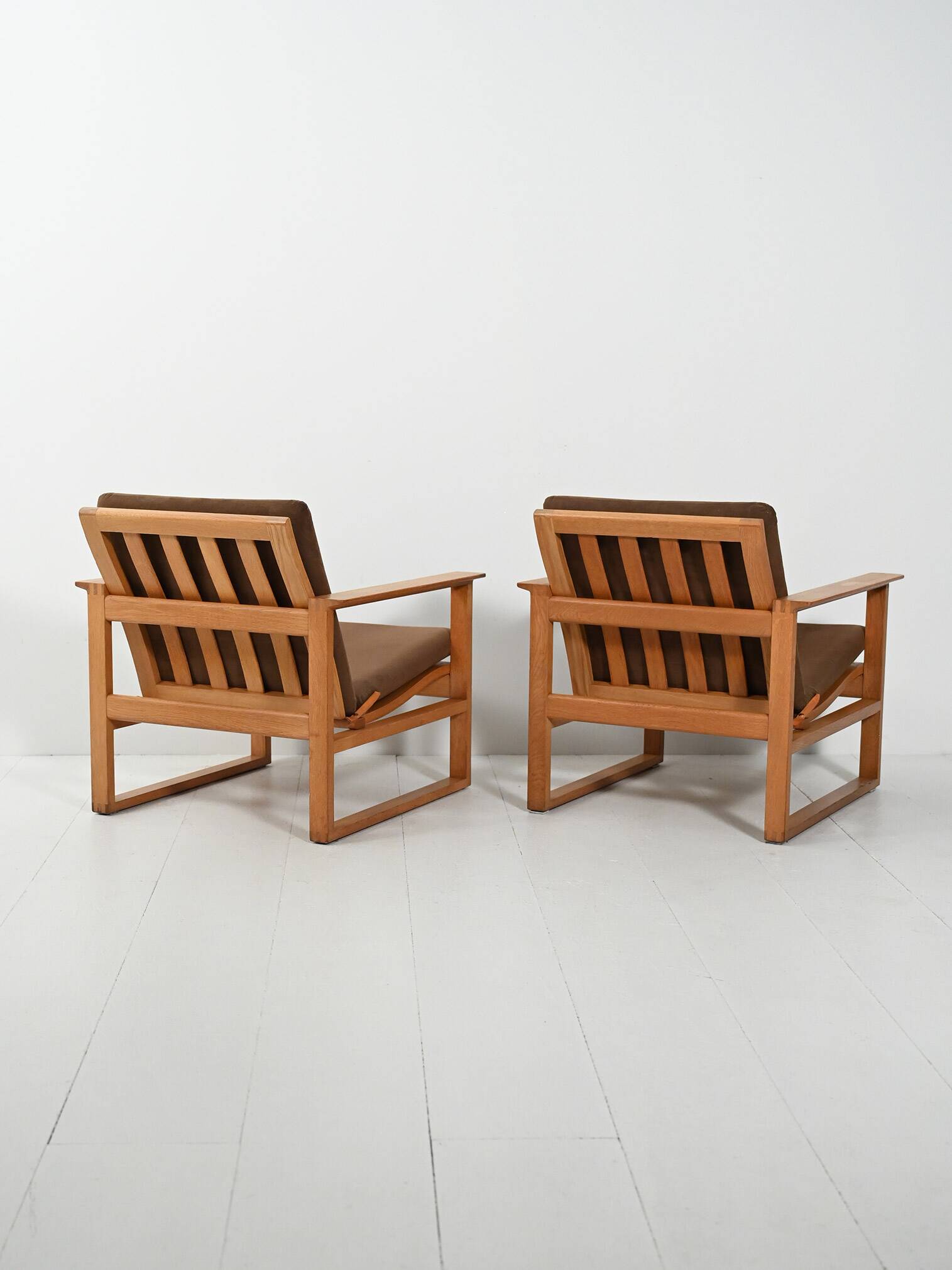 Pair of Børge Mogensen “Runner Chair” Lounge Chairs