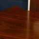 20thC ITALIAN STANDING DRY BAR IN HARDWOOD & CREAM LAMINATE c.1970