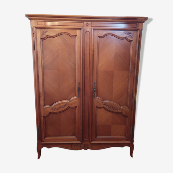 Light wood cabinet