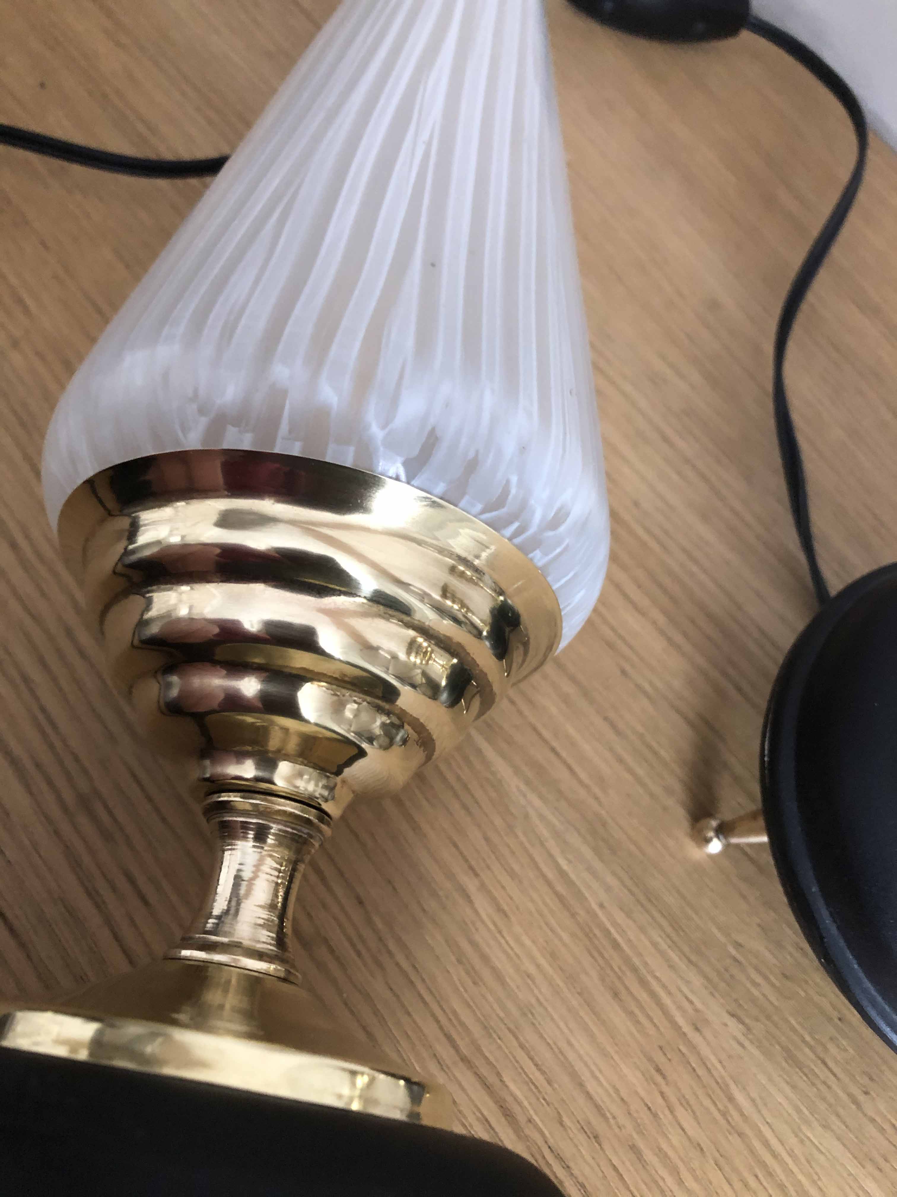 Paire de lampes tripodes 1960 italienne