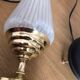Paire de lampes tripodes 1960 italienne