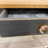 Small restored farm table