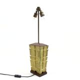 Lampe en bronze de style archaïque chinois 1940 / 1950 s