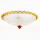 Large vintage Italian Murano glass wall or ceiling light, Italy 1970s